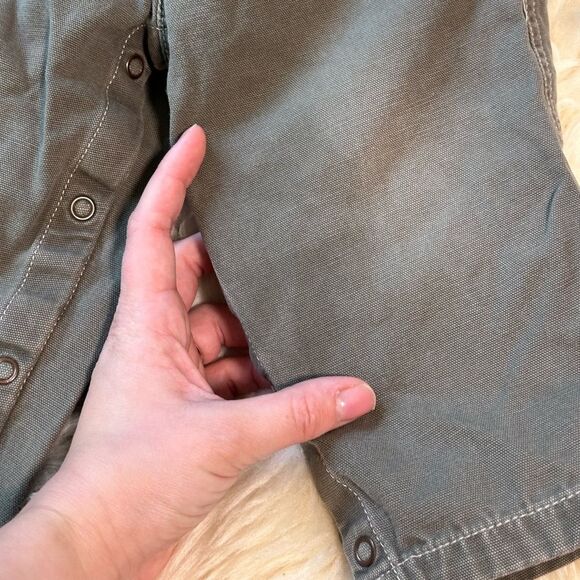 Vtg Baby GAP xl 18-24 months vintage workwear pants green grey - Picture 5 of 7